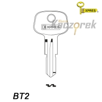 Expres 080 - klucz surowy mosiężny - BT2